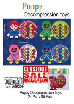 Poppy Decompression Toys